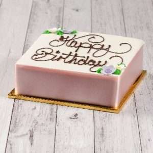 Medium Fruit Cake (Iced on top)