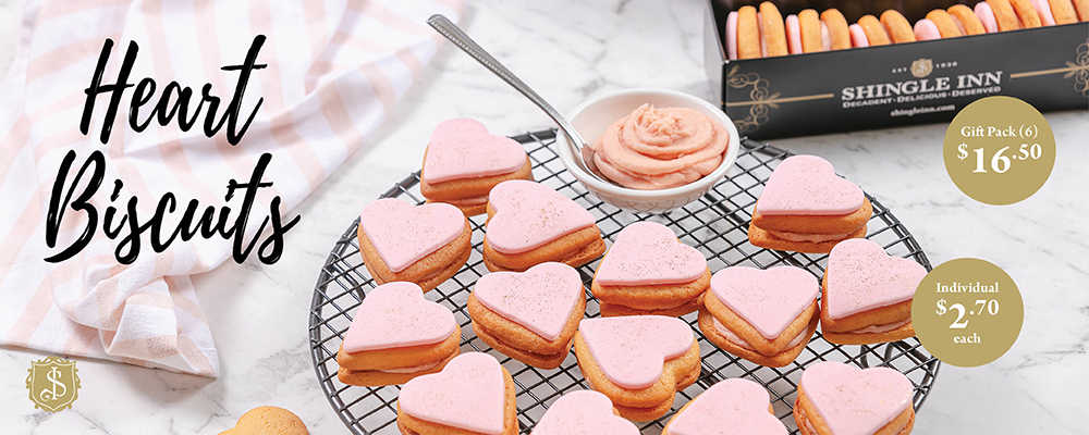Made with Love: Shingle Inn's Heart Biscuits