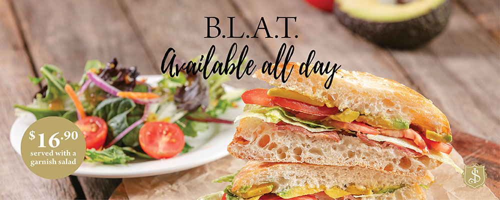 Savor the Flavours: Shingle Inn's new BLAT Toasted Sandwich!